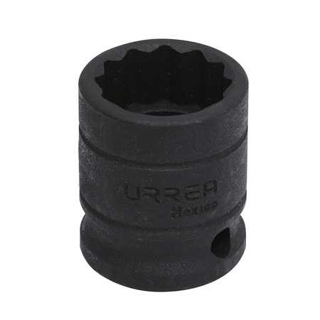 URREA 1/2" drive, 12-point short impact socket 1-3/16" 7438